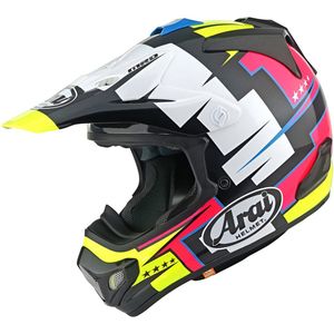 Arai - MX-V EVO Battle - Offroadhelm - Zwart - Kunststof