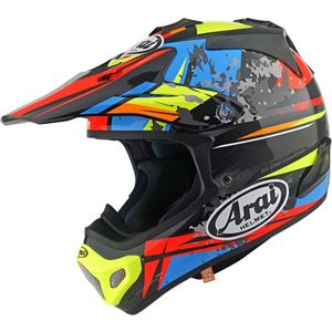 Arai - MX-V EVO - Motorcross Helm - Zwart - Kunststof