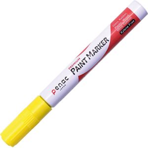 Penac Paint Marker - Verfstift - rond - 2-4mm - Geel