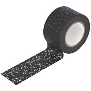 Afplakband Masking Tape Washi Kuckuck Blauw Zwart 30 mm x 15 m