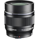 Olympus - ED 75mm f/1.8 - Objectief - Zwart