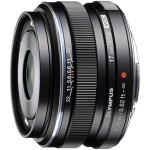Olympus M.Zuiko Digital 17mm f/1.8 Zwart objectief - Tweedehands