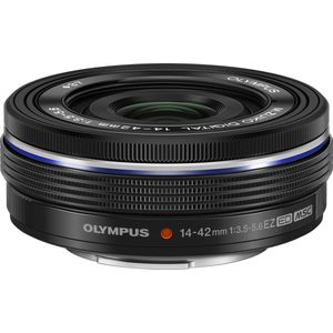 Olympus M ZUIKO Digital - Lens - ED 14-42 mm - F3.5 - 5.6 EZ - Zwart