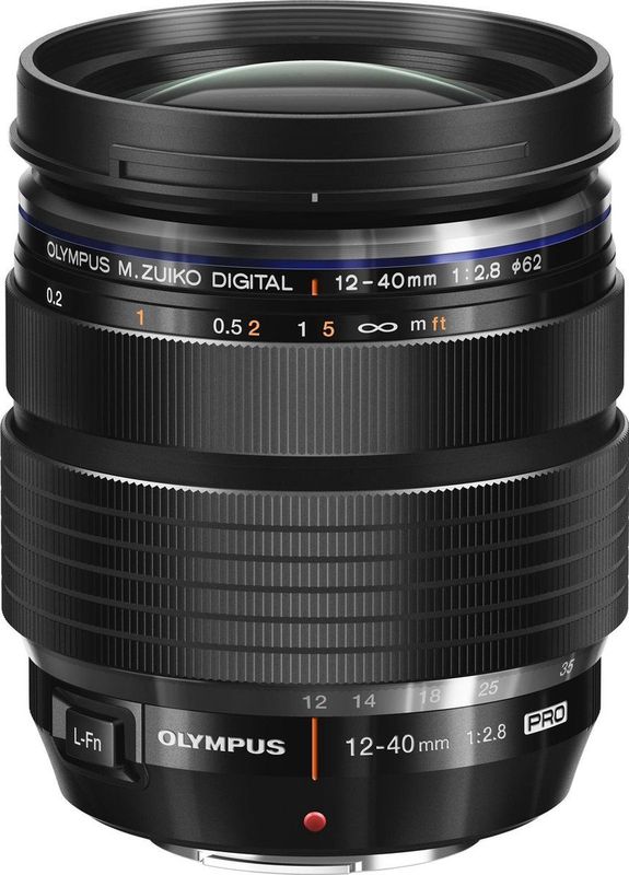 Olympus - M.Zuiko V314060BE000 - Lens - Zwart - 12-40mm F2.8 Pro Objectief