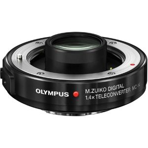 Olympus M.Zuiko Digital 1.4x teleconverter MC‑14 voor M.Zuiko Digital ED 40-150 mm PRO F2.8 & M.Zuiko Digital ED 300mm F4 PRO, zwart