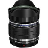 Olympus - M.Zuiko PRO 8mm F1.8 FishEye - Objectief - Zwart