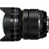 Olympus ED 7-14mm f/2.8 PRO (Micro Vier Derde, Micro Vier Derde), Objectief, Zwart