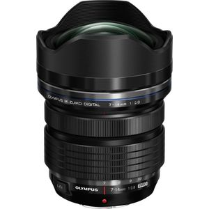 Olympus - ED 7-14mm f/2.8 PRO - Objectief - Zwart - Micro Vier Derde