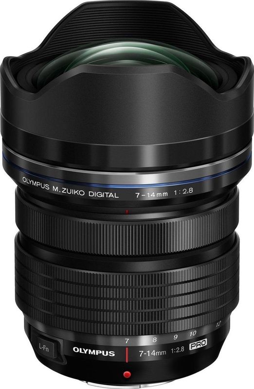 Olympus - ED 7-14mm f/2.8 PRO - Objectief - Zwart - Micro Vier Derde