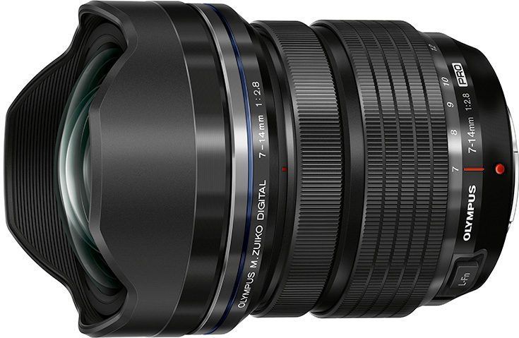 Olympus - ED 7-14mm f/2.8 PRO - Objectief - Zwart - Micro Vier Derde