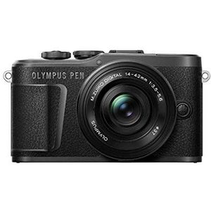 Olympus E-PL10 Kit (14 - 42 mm, 16.10 Mpx, Micro Vier Derde), Camera, Zwart