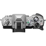 Olympus OM-D E-M10 Mark IV - Systeemcamera - Body - Zilver