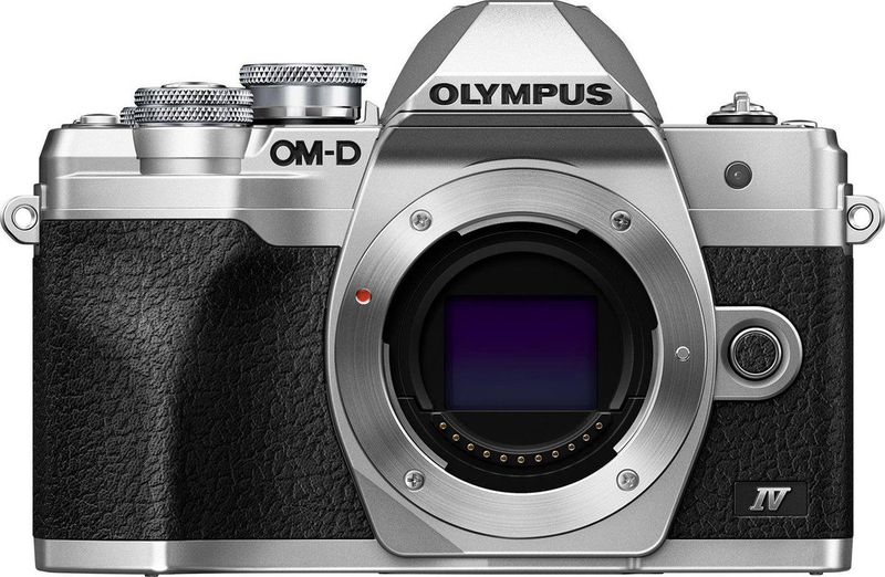 Olympus OM-D E-M10 Mark IV - Systeemcamera - Body - Zilver