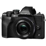 Olympus OM-D E-M10 Mark IV - Systeemcamera - Zwart - Inclusief ED 14-42mm EZ lens