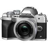 Olympus OM-D E-M10 Mark IV - Systeemcamera - Zilver - Inclusief ED 14-42mm EZ lens