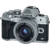 Olympus OM-D E-M10 Mark IV - Systeemcamera - Zilver - Inclusief ED 14-42mm EZ lens