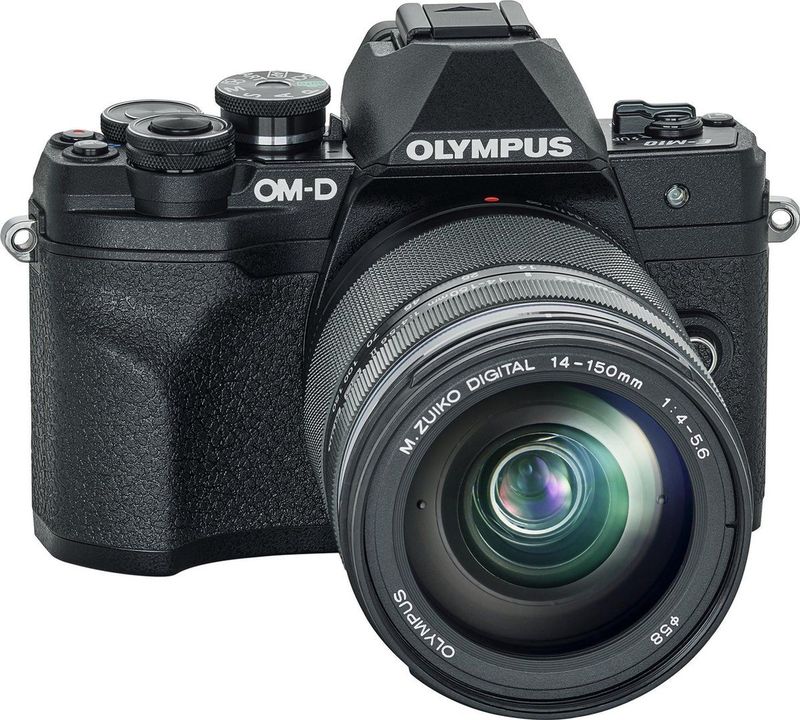Olympus OM-D E-M10 Mark IV - + ED 14-150mm Lens - Zwart