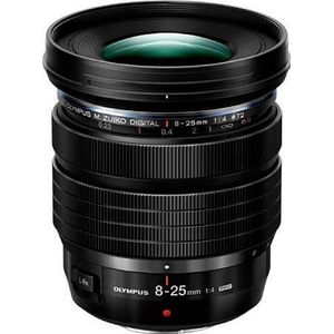 Olympus - ED 8-25mm f/4 Pro - Objectief - Zwart - Micro Vier Derde