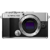 Olympus PEN E-P7 systeemcamera Body Zwart/Zilver - Tweedehands