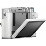 Olympus PEN E-P7 Micro Four Thirds-systeemcamera, 20 MP-sensor, ingebouwde 5-assige beeldstabilisator, kantelbaar en hoge definitie LCD, 4K-video, wifi, profielkeuze kleur en zwart/wit, wit