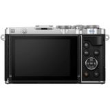 Olympus PEN E-P7 cameraset, 20 MP-sensor, ingebouwde 5-assige beeldstabilisator, kantelbaar HD LCD, 4K-video, wifi, profielkeuze kleur en zwart/wit, zilver incl. M.Zuiko Digital ED 14-42mm EZ zwart
