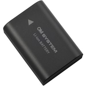 OM System BLX-1 - Oplaadbare lithium-ion-batterij voor Om-1 camera, zwart