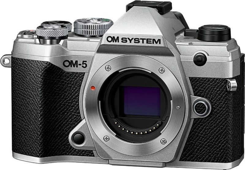 OM SYSTEM OM-5 - Systeemcamera - Body - Zilver