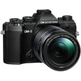 OM System OM-5 zwart + 14-150mm F/4.0-5.6 ED II Z Special Edition