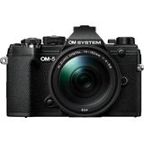 OM SYSTEM OM-5 - Systeemcamera - Zwart - + 14-150mm Allroundlens