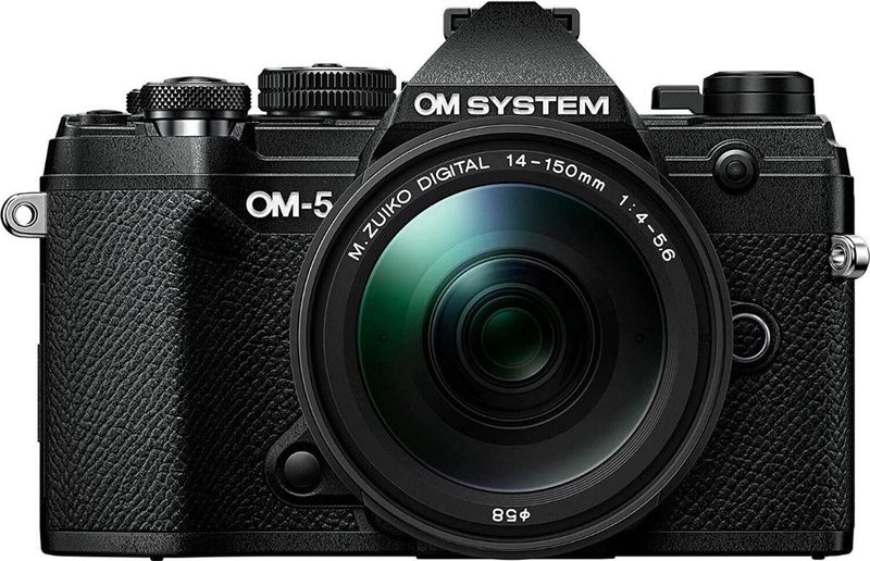 OM SYSTEM OM-5 - Systeemcamera - Zwart - + 14-150mm Allroundlens