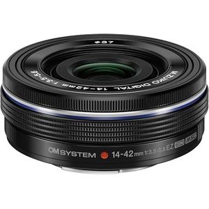 OM SYSTEM - M.Zuiko Digitale Lens - Standaard Zoom - Zwart - Compatibel met MFT-camera's