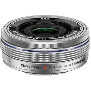 OM SYSTEM - M.Zuiko Digitale Lens - 14-42 mm - Zilver - Standaard Zoom