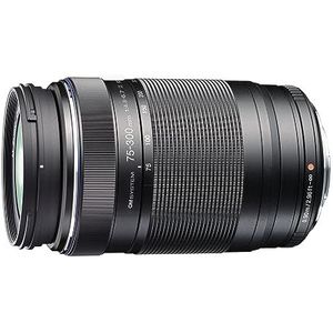 OM SYSTEM EZ-M7530 M.Zuiko Digital 75-300 mm 1:4.8-6.7 II lens, geschikt voor alle MFT-camera's (Olympus, OM-D en PEN, Panasonic G Series), zwart