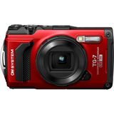OM SYSTEM - TG-7 - Compactcamera - Rood - Waterbestendig tot 15 meter