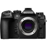 OM SYSTEM OM-1 Mark II Micro Four Thirds Systemkamera, 20 MP BSI Stacked Sensor, 5-Achsen-Bildstabilisierung, Schwarz