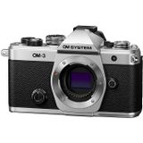 OM System OM-3 Body (20.40 Mpx, 4/3), Camera, Zwart, Zilver