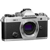 OM SYSTEM OM-3 Body Zilver Systeemcamera
