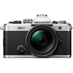 OM SYSTEM OM-3 Systeemcamera - Zilver - 12-45mm f/4.0 Pro