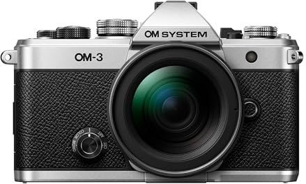 OM SYSTEM OM-3 Systeemcamera - Zilver - 12-45mm f/4.0 Pro