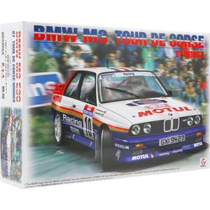 1:24 Beemax 24029 BMW M3 Tour de Corse 1987 Winner Plastic Modelbouwpakket