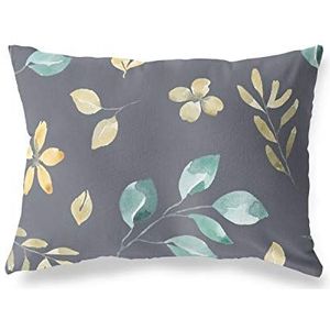 BonaMaison Motif Aléatoire Housse de Coussin Motif, Taie d'oreiller pour Lit Voiture Canapé Maison Salon Chambre, Décoration D'intérieur, 35x50 Cm - Conçu et Fabriqué en Turquie
