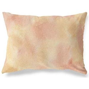 BonaMaison Thème Aquarelle Housse de Coussin Motif, Taie d'oreiller pour Lit Voiture Canapé Maison Salon Chambre, Décoration D'intérieur, 35x50 Cm - Conçu et Fabriqué en Turquie
