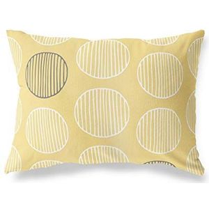 BonaMaison Motif Aléatoire Housse de Coussin Motif, Taie d'oreiller pour Lit Voiture Canapé Maison Salon Chambre, Décoration D'intérieur, 45x60 Cm - Conçu et Fabriqué en Turquie