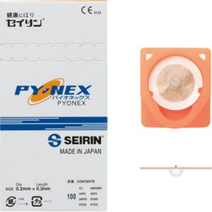 Seirin - Pyonex - Verblijfsnaalden - 0.20 x 0.3 mm - 100 stuks
