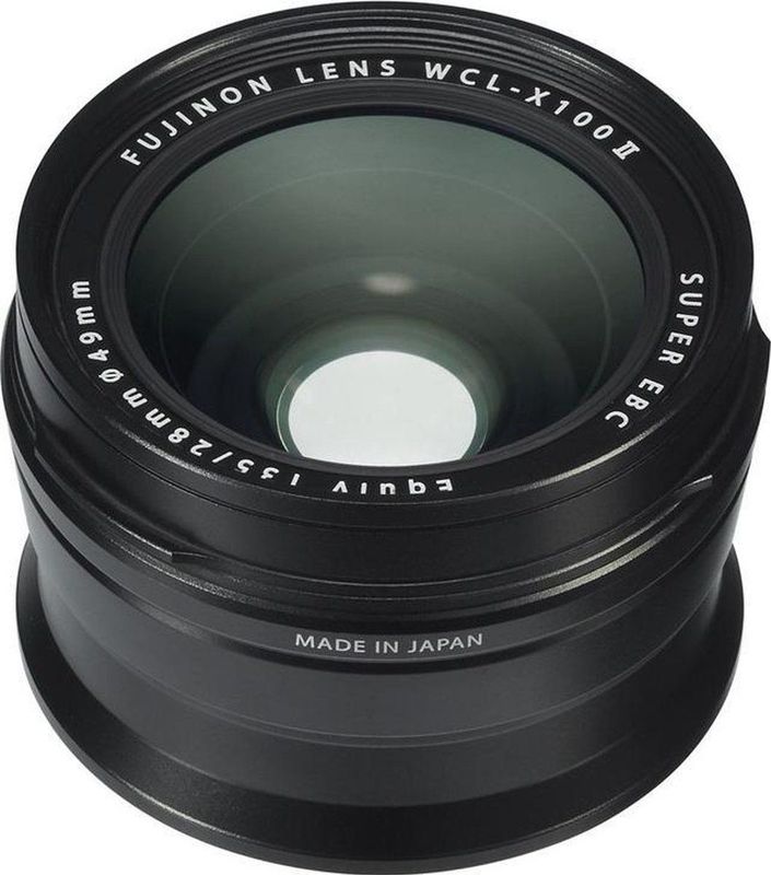 Fujifilm - WCL-X100 II - Wide Conversion Lens - Zwart