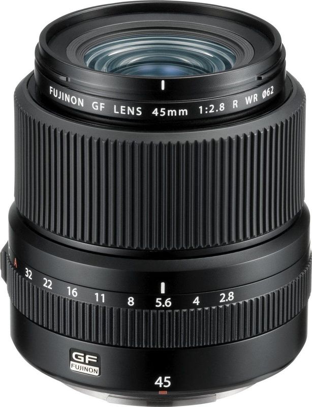 Fujifilm - GF45mmF2.8 R WR - Camera Lens - Zwart - Weerbestendig