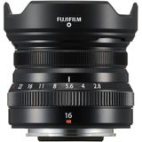 Fujifilm XF 16mm f/2.8 R WR Zwart