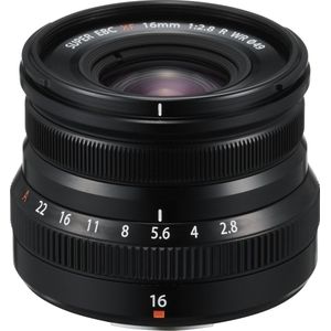 Fujifilm XF 16mm f/2.8 R WR Zwart