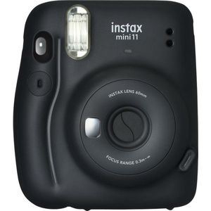 Instax Fujifilm mini 11 antracietgrijs, instant minicamera