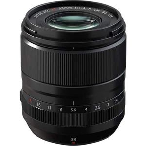 Fujifilm - XF 33mm F1.4 R LM WR - Camera Lens - Zwart - Hoogwaardige Beeldkwaliteit
